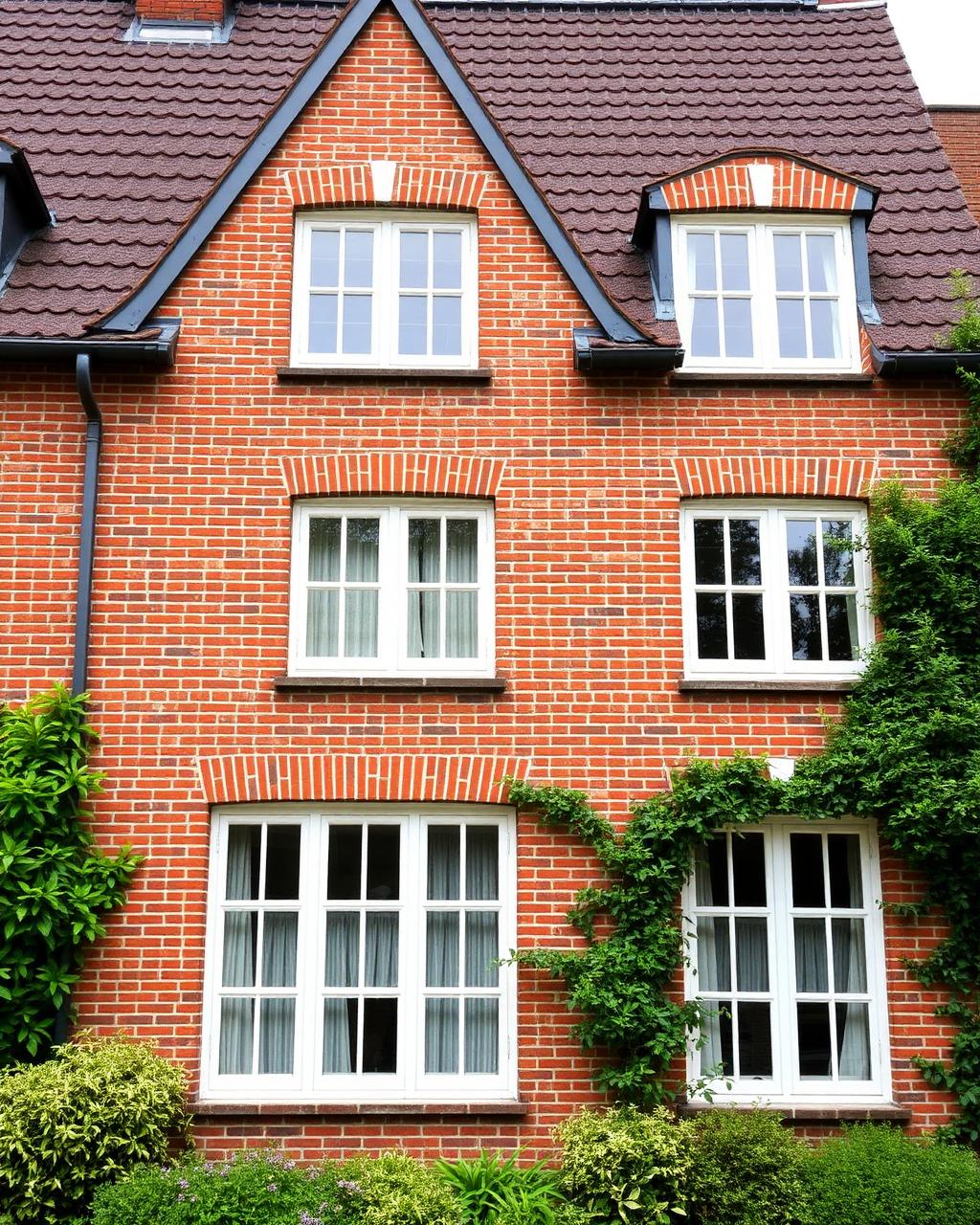 Traditionelles Klinkerhaus